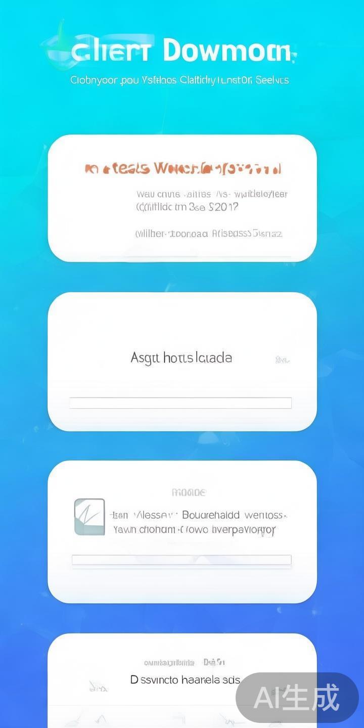 万博体育官方网站下载安装流程及最新玩法详解指南 选择合适的下载版本:在首页找到“客户端下载”或者类